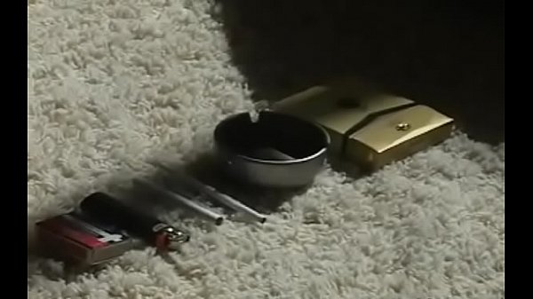 Wild babes pleasing every other while smoking